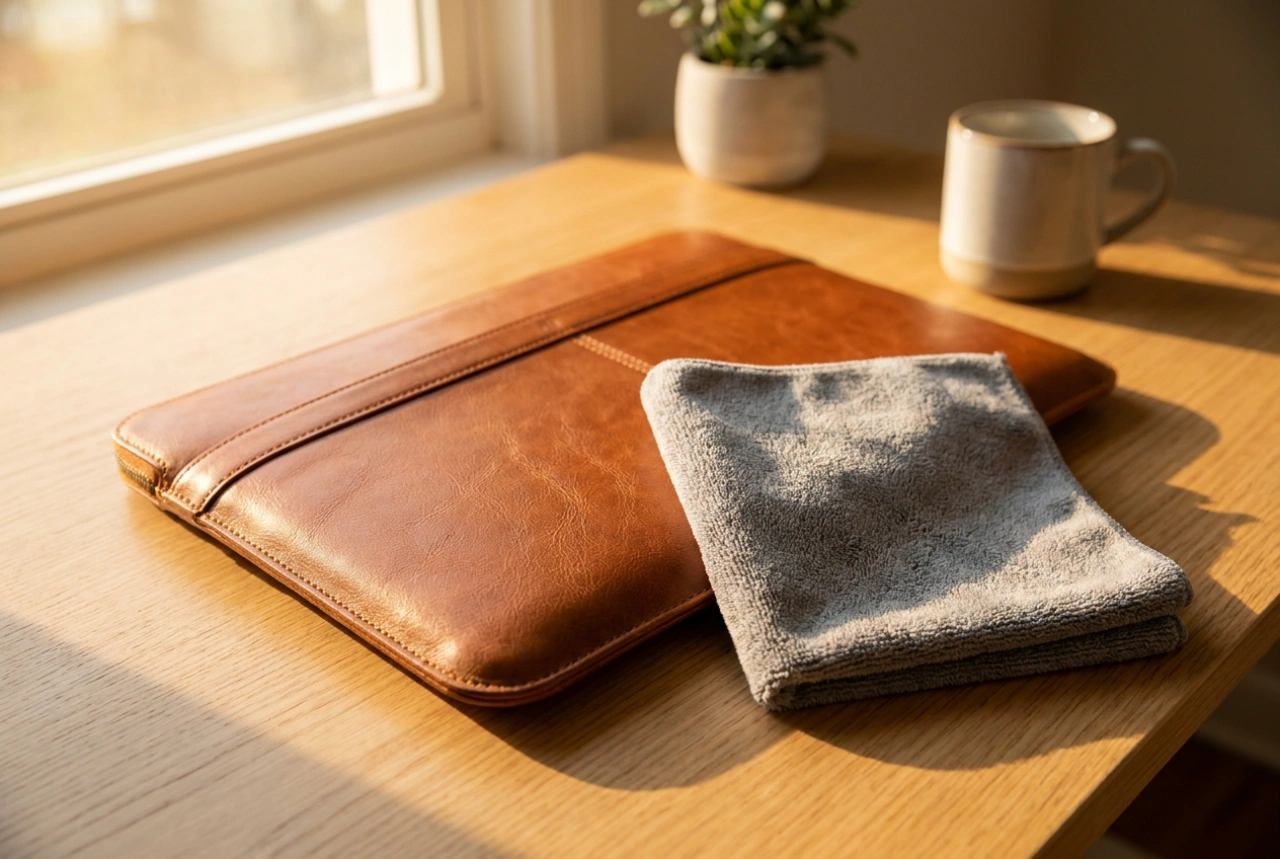 Leder-Laptoptaschen richtig pflegen und das Gerät optimal schützen