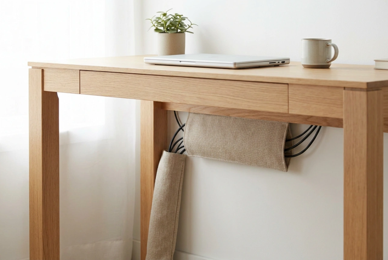 Kabelsalat unter dem Schreibtisch: Systematische Kabelordnung mit einem Kabel-Organizer