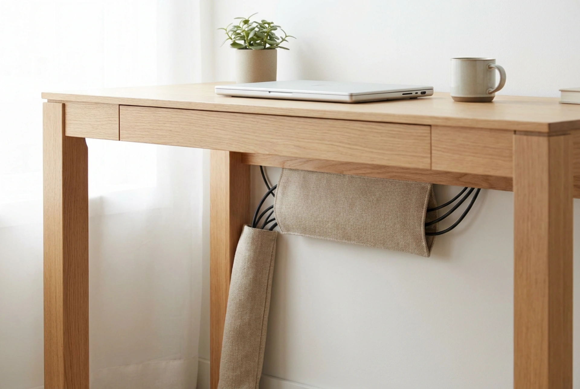 Kabelsalat unter dem Schreibtisch: Systematische Kabelordnung mit einem Kabel-Organizer