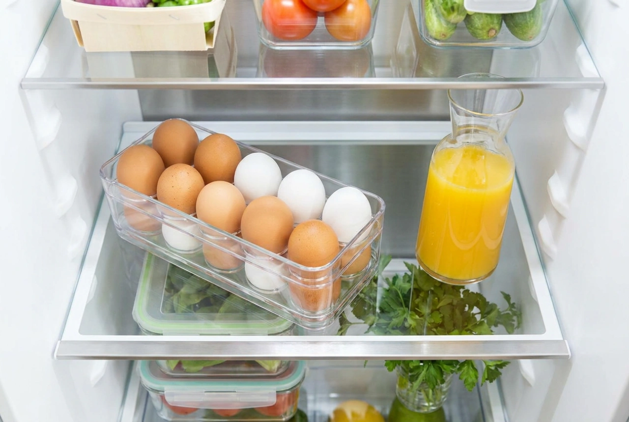 Wie ein Eier-Organizer im Kühlschrank Ihre Frühstücksvorräte optimal systematisiert