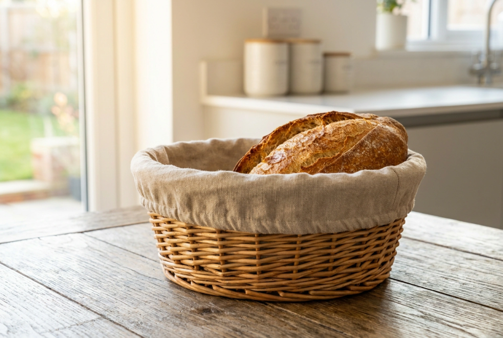 Brot im Weidenkorb richtig lagern: So bleibt es tagelang frisch
