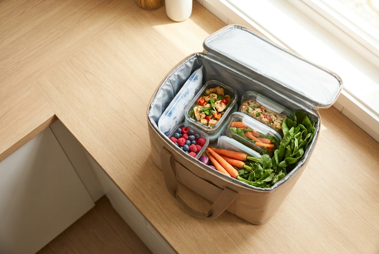 Kühltasche richtig packen: Thermodynamik für perfekt gekühlte Lebensmittel