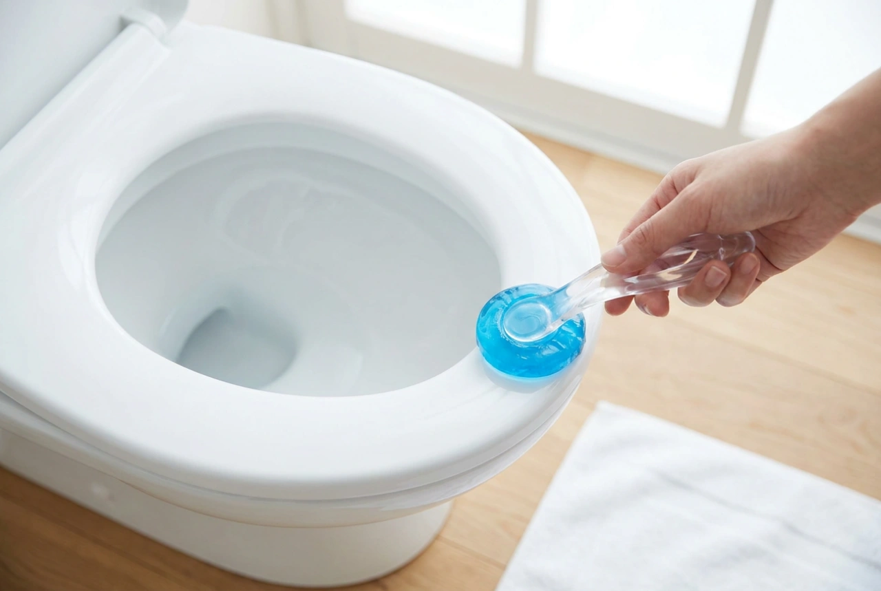 WC-Gel-Stempel richtig anwenden: Saubere Applikation ohne Verschmutzen