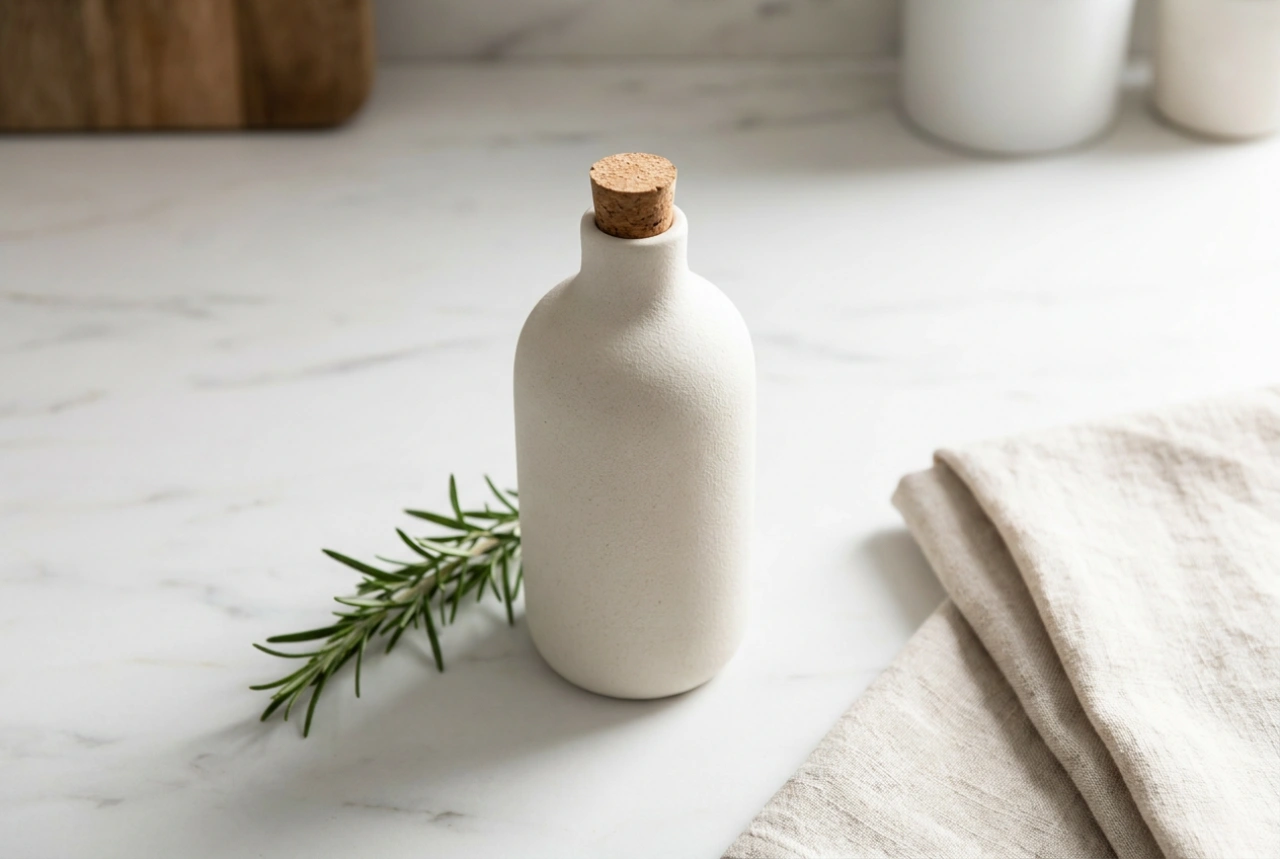 Keramik-Ölflasche reinigen: So entfernen Sie hartnäckige Fettrückstände