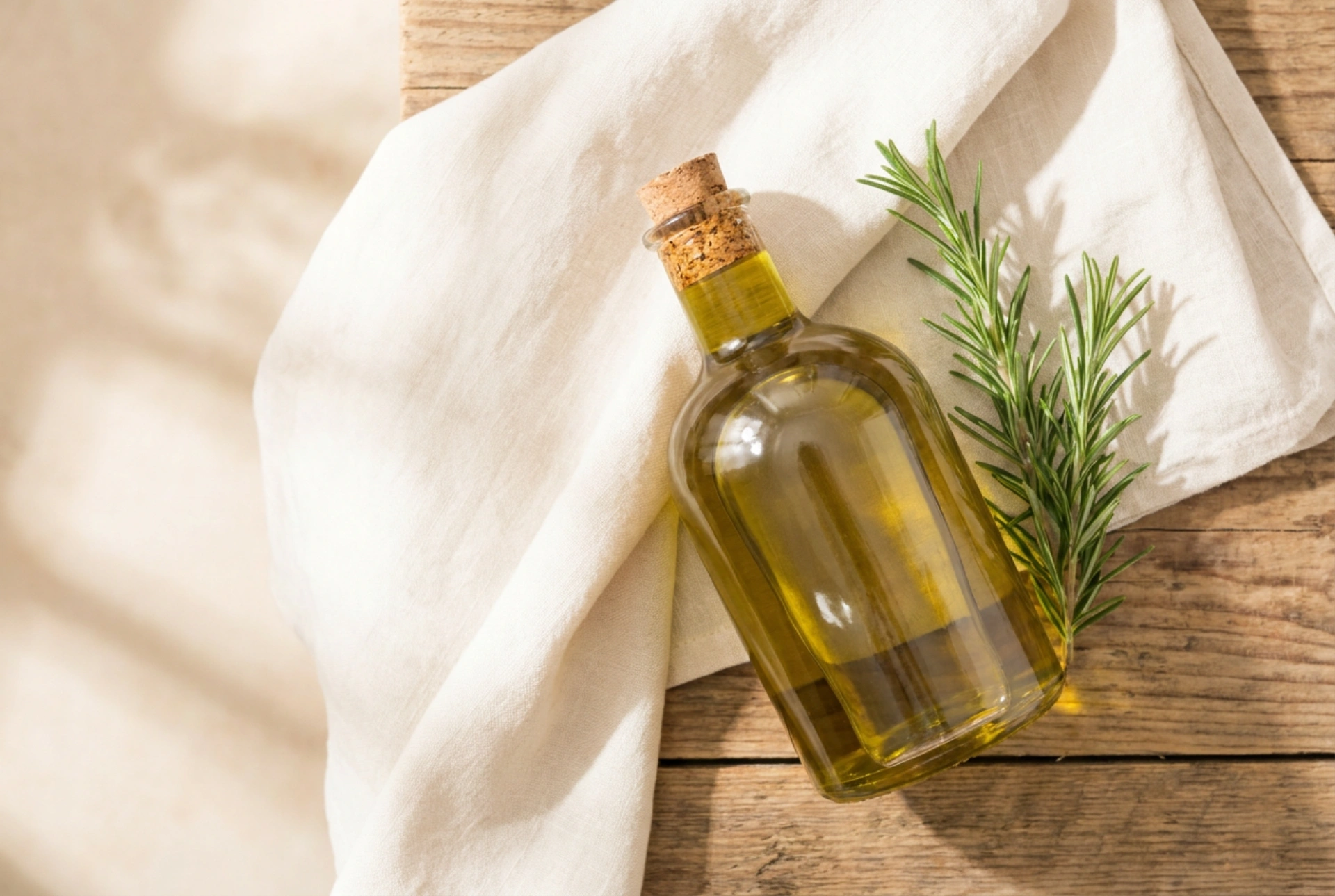 Olivenölflasche von innen entfetten: So gelingt es rückstandslos
