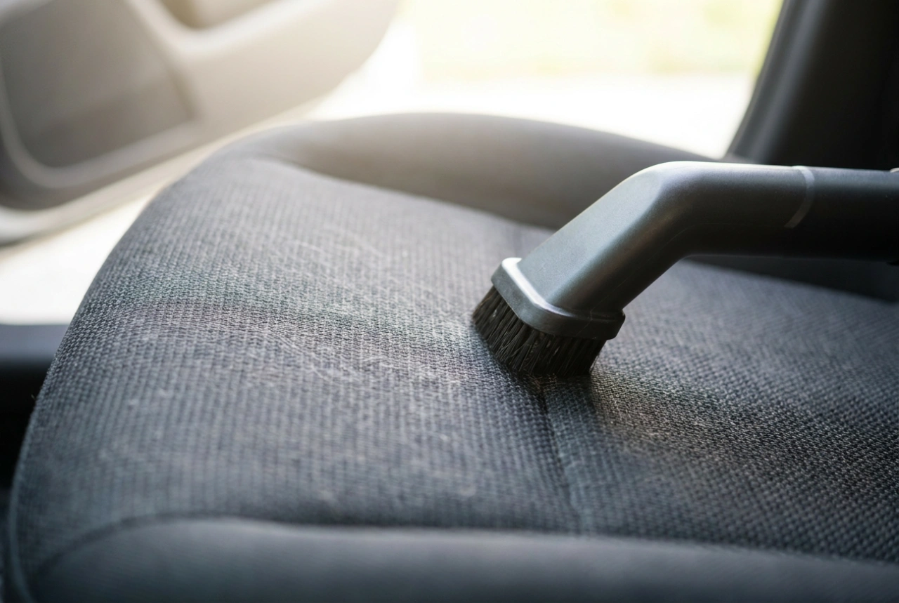 Autositze reinigen mit dem Nass-Trockensauger ohne Restfeuchte