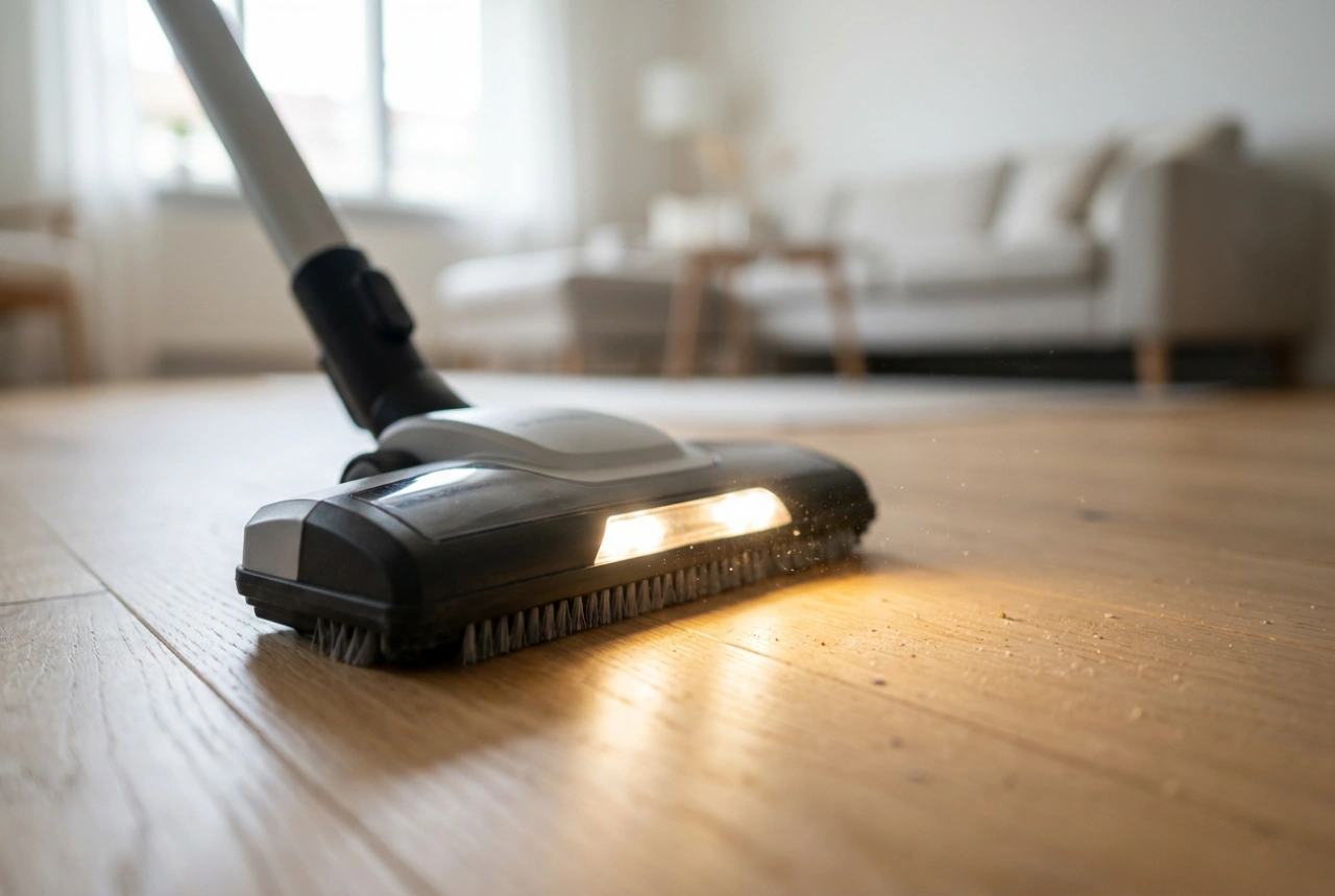 Warum die LED-Beleuchtung am Akkusauger unsichtbaren Staub sichtbar macht
