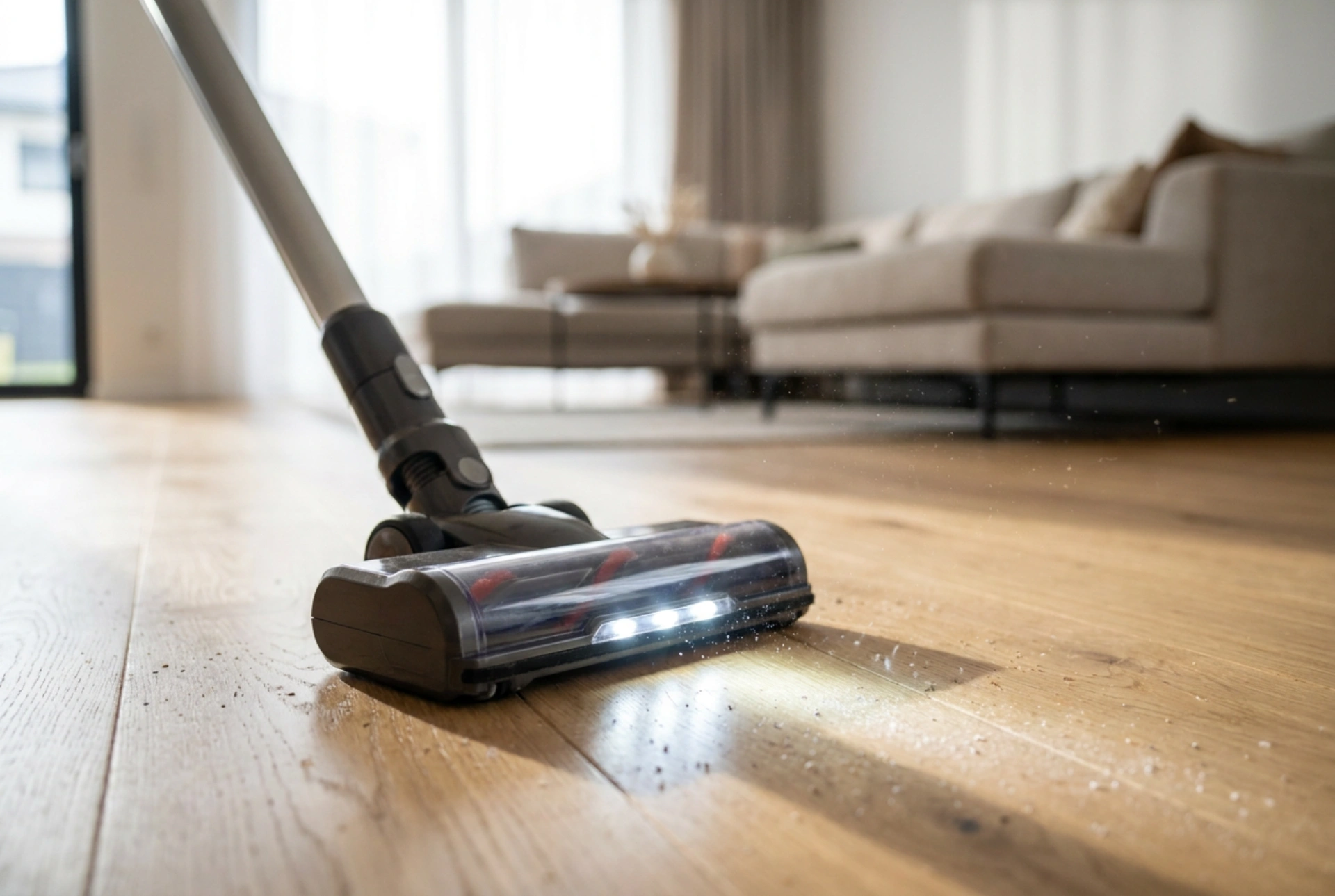 Wie LED-Beleuchtung am Staubsauger das Entfernen von Staub erleichtert