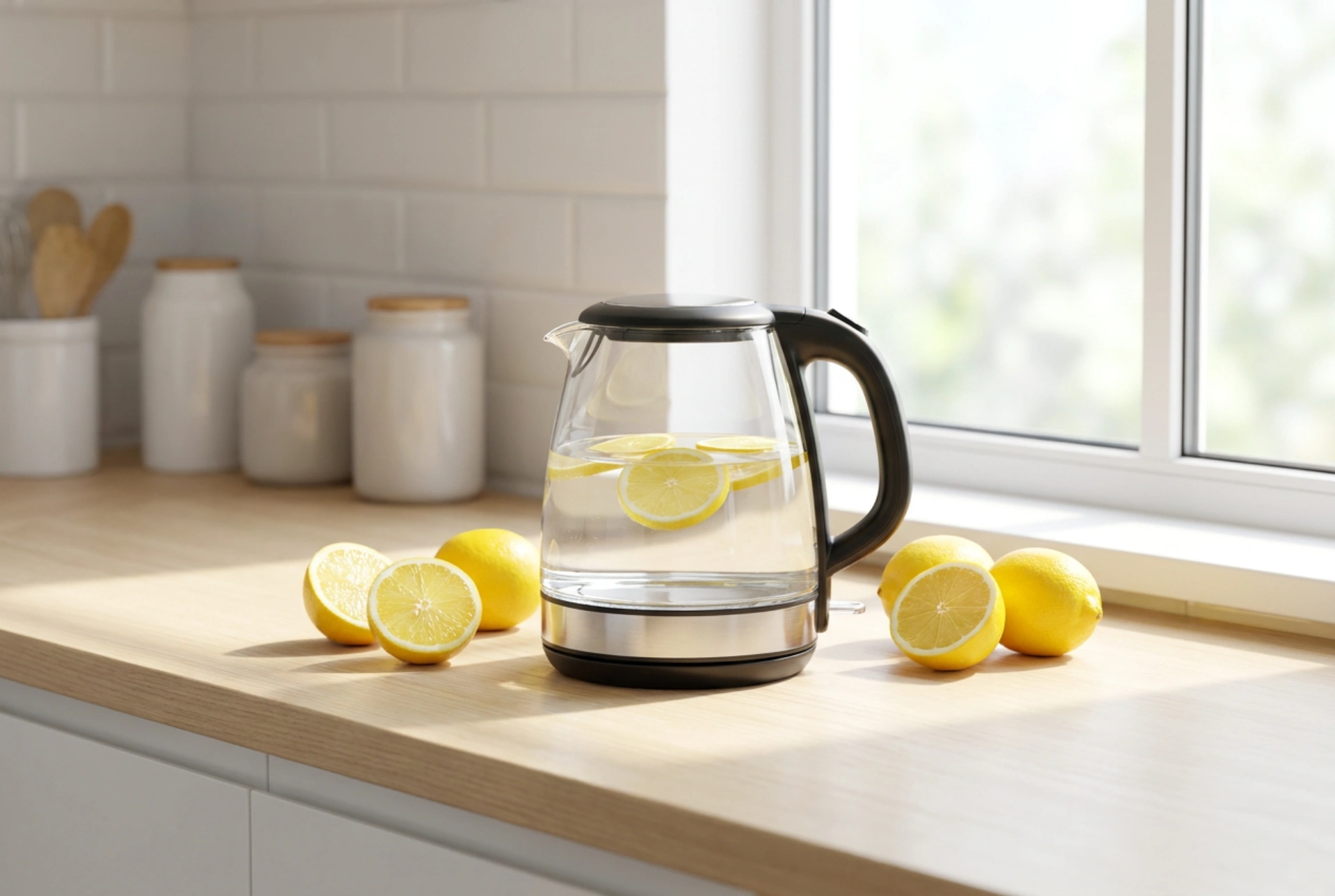 Wasserkocher entkalken mit Zitronensäure ohne metallischen Nachgeschmack