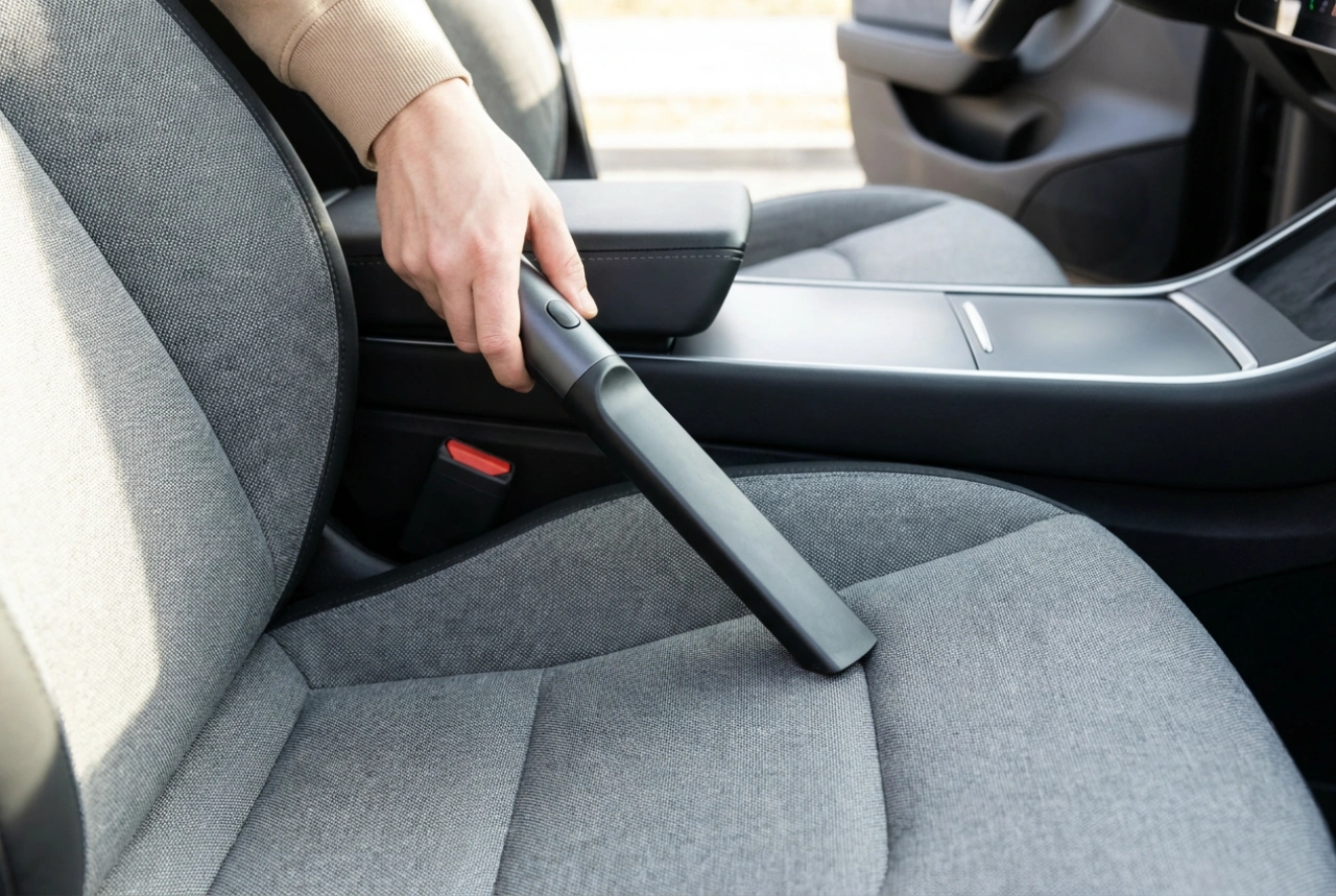 Professionelle Autoreinigung mit dem Staubsauger: So gelingt die Tiefenreinigung