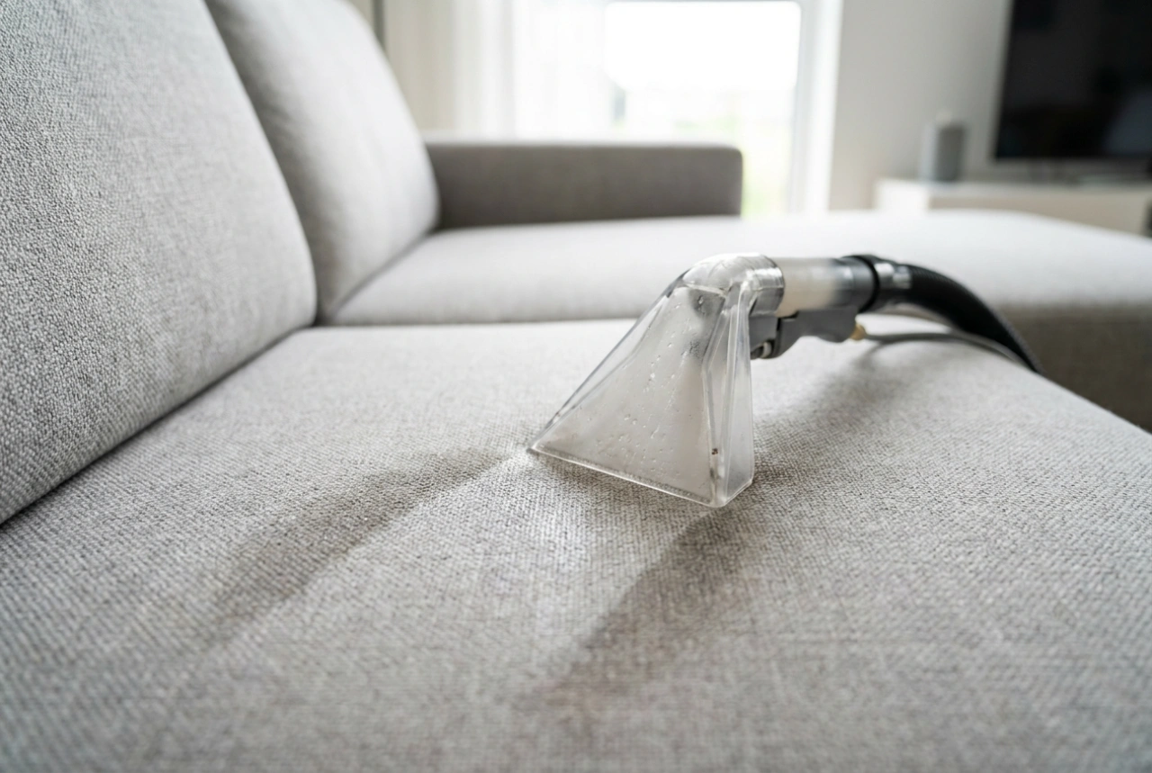 Sofa mit dem Waschsauger reinigen: Ohne Streifen und unangenehme Gerüche