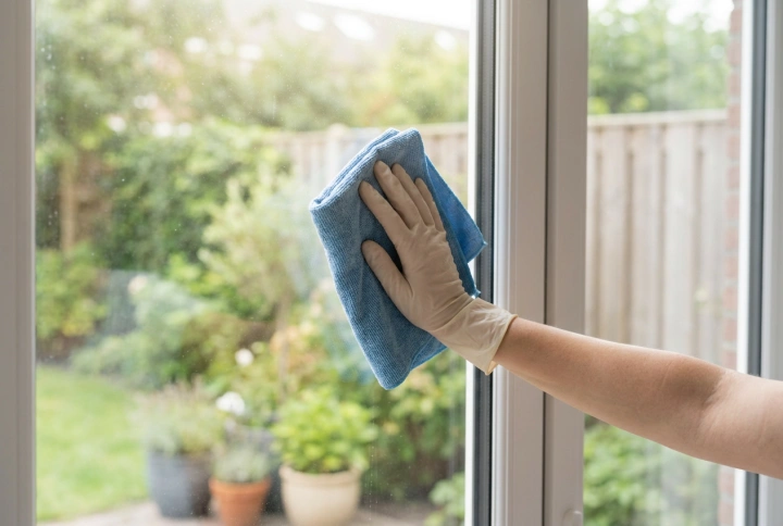 Fenster streifenfrei putzen auch bei schwierigem Licht