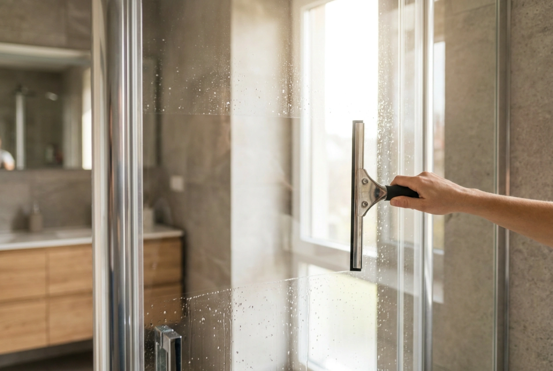 Fensterabzieher richtig benutzen: So vermeiden Sie Streifen und Schlieren