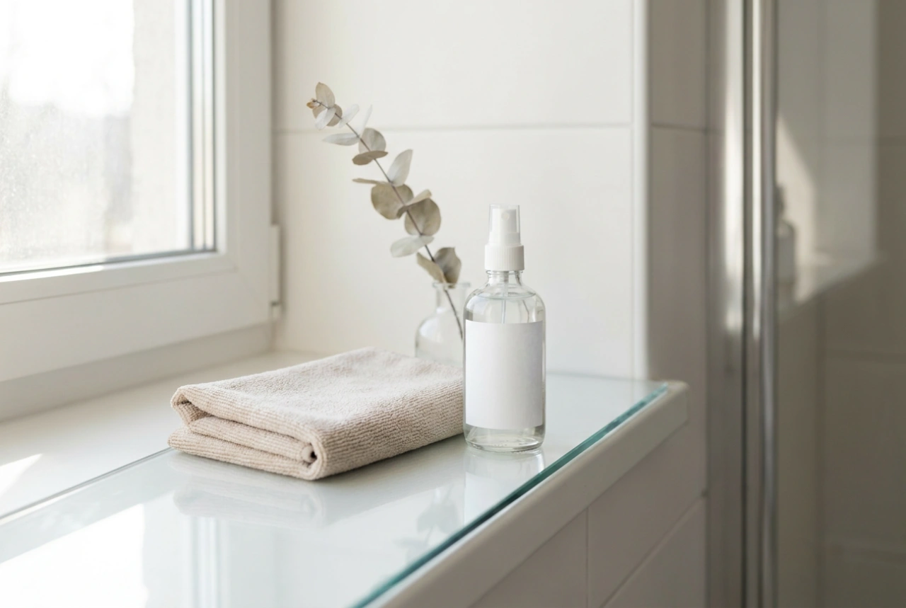 Streifenfreie Kanten beim Fensterputzen mit dem Akkusauger