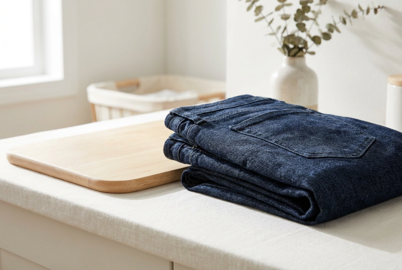 Wie man Jeans wäscht, damit sie weder Farbe noch Form verlieren