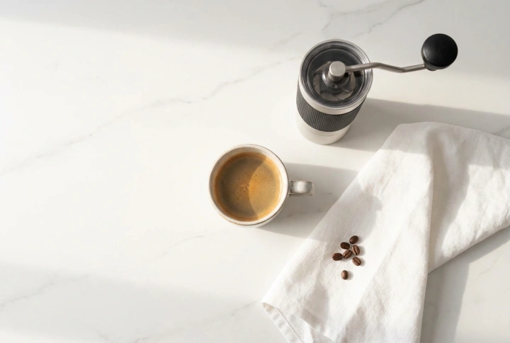 Pflege von Filterkaffeemaschinen mit Mahlwerk ohne muffigen Geruch