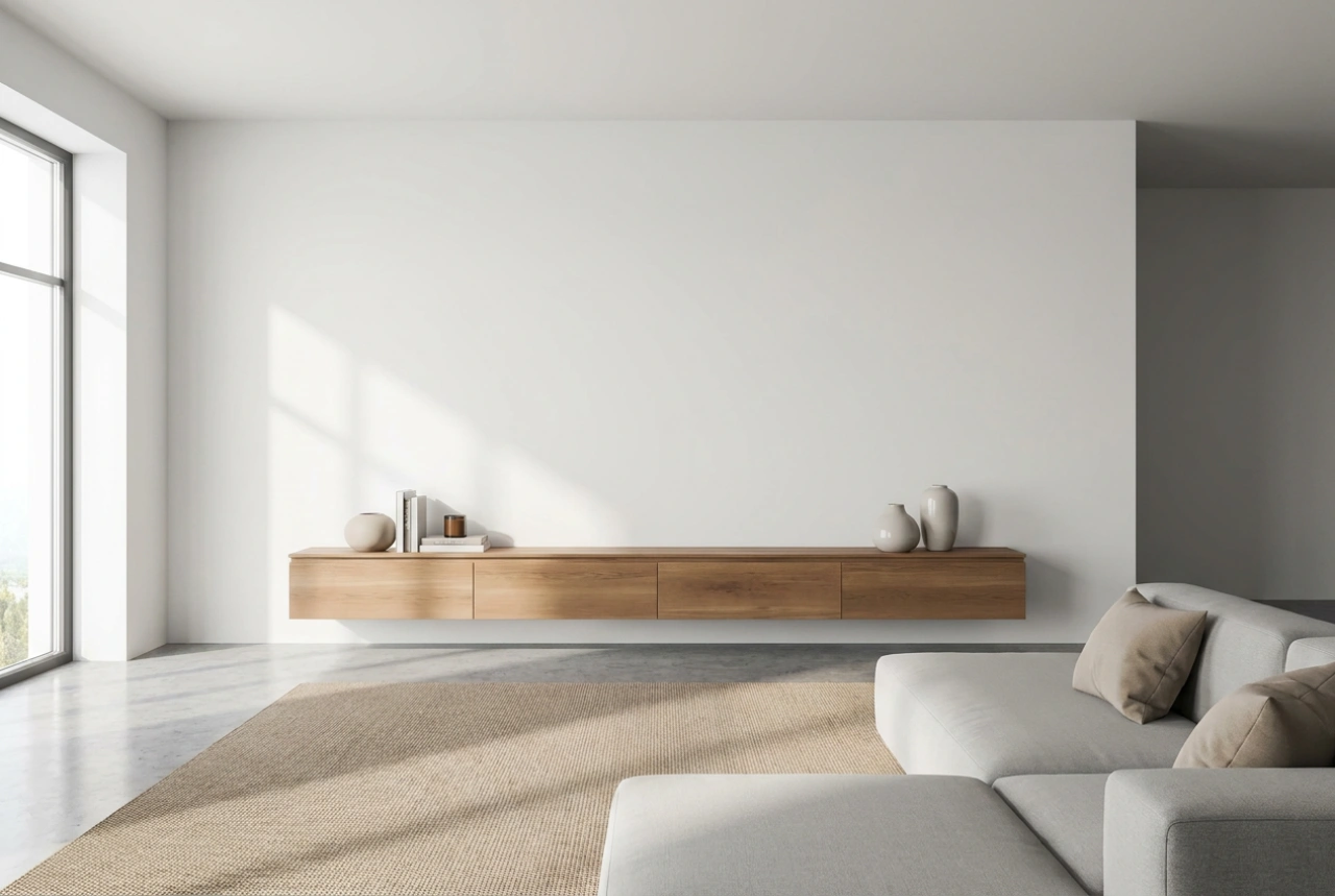 Die optimale Höhe für den Fernseher an der Wand bestimmen