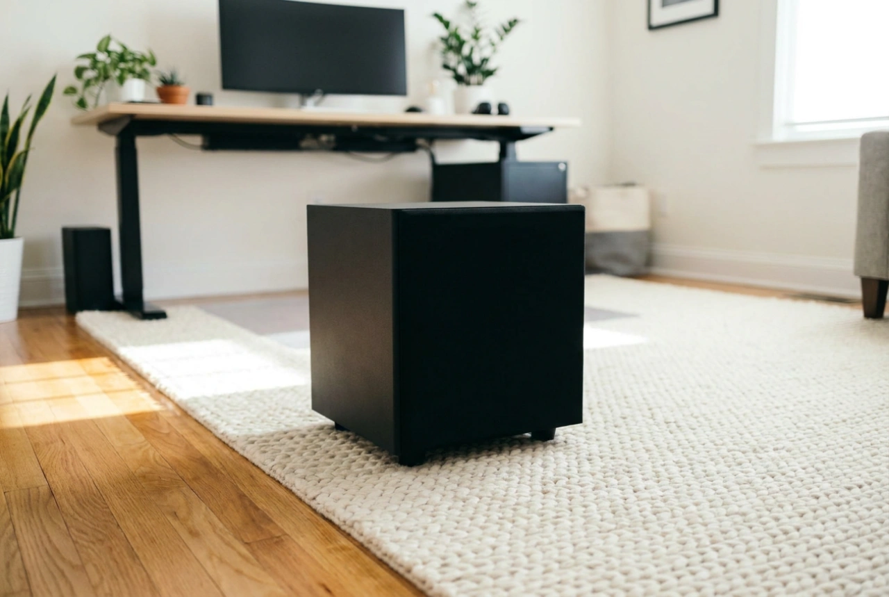 Wie man das Dröhnen von PC-Lautsprechern mit Subwoofer reduziert