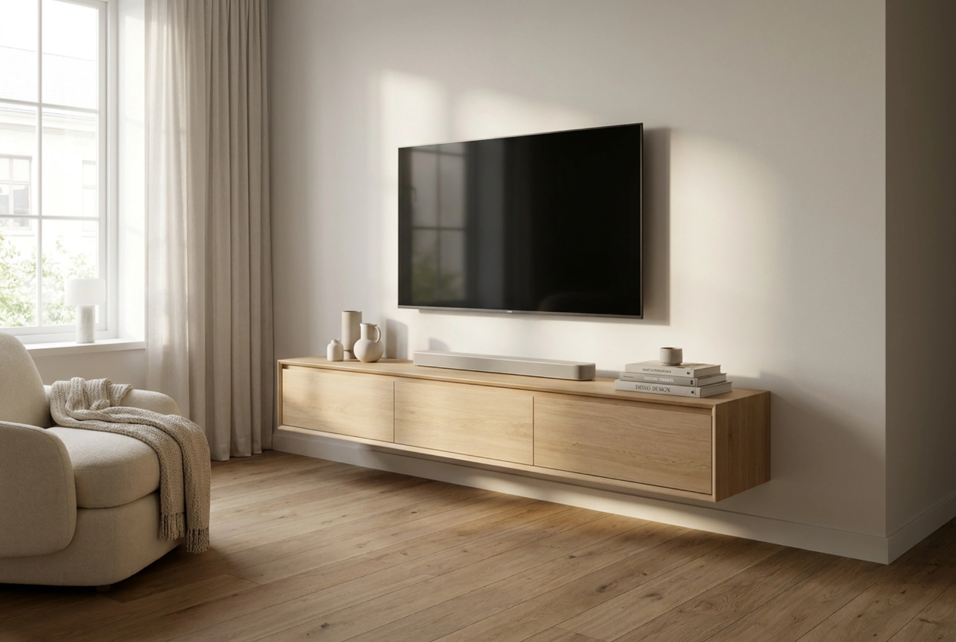 Heimkino im Wohnzimmer planen ohne Kabelchaos