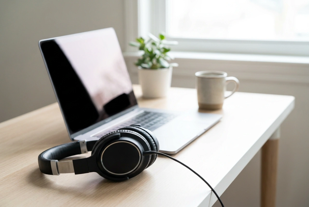 Wie Sie Over-Ear-Kopfhörer mit Mikrofon für das Homeoffice optimal vorbereiten