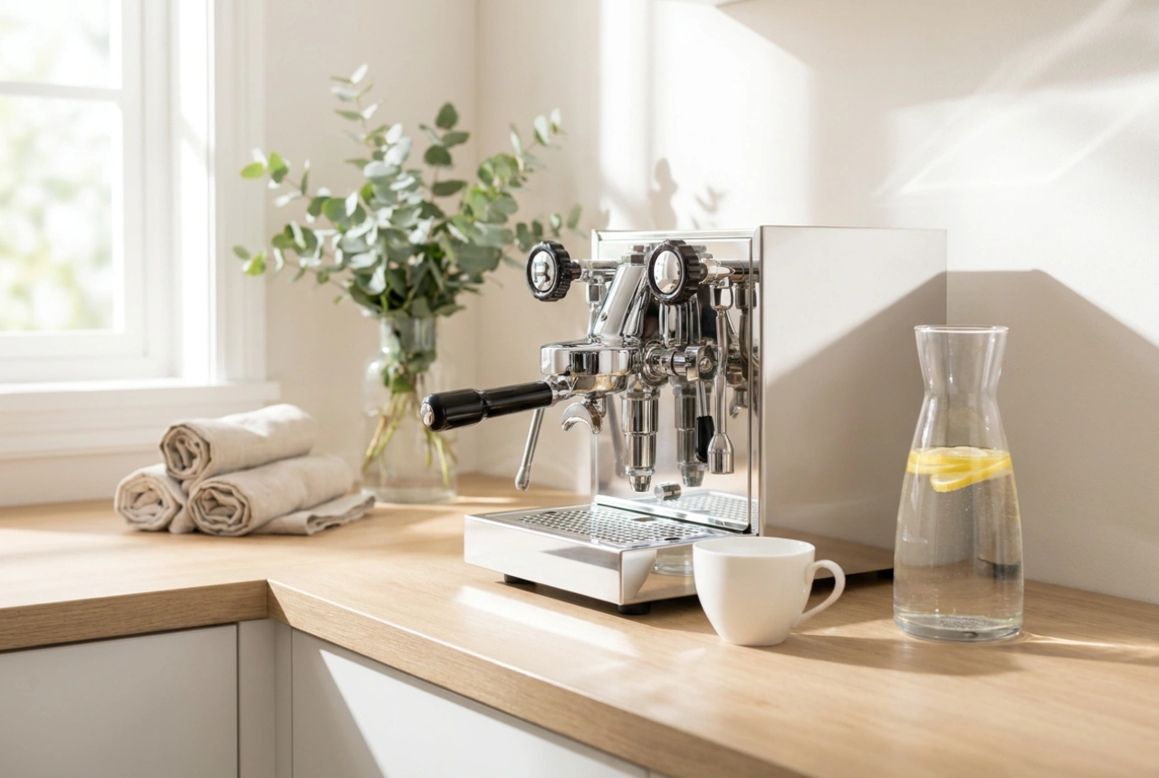 Kaffeevollautomaten mit Mahlwerk und Milchbehälter richtig reinigen