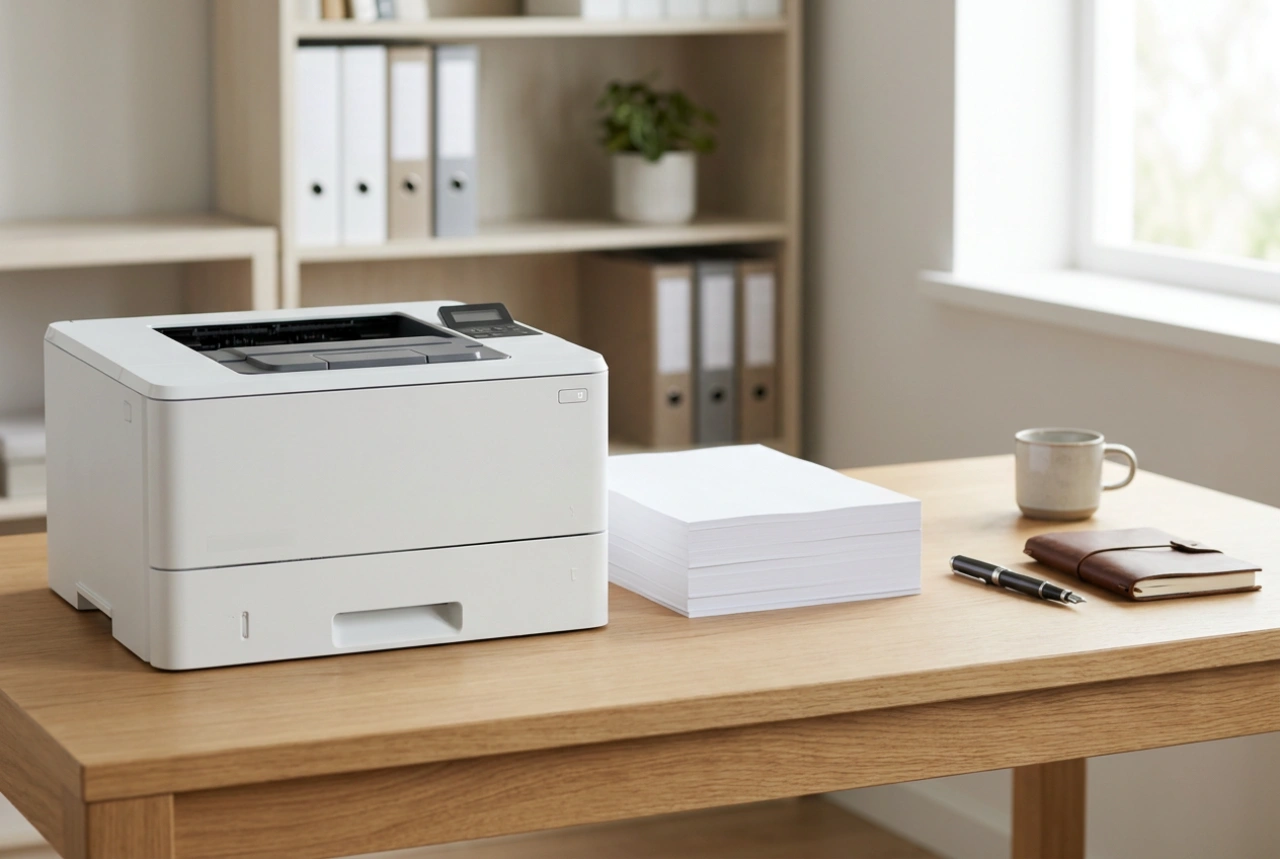 Tintenstrahldrucker vs. Laserdrucker: Technologie, Betriebskosten und Materialverträglichkeit