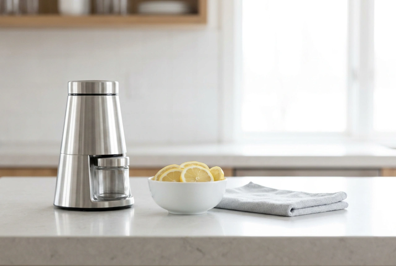 Wie Sie eine Kaffeemaschine mit Stahlmahlwerk geruchsneutral reinigen