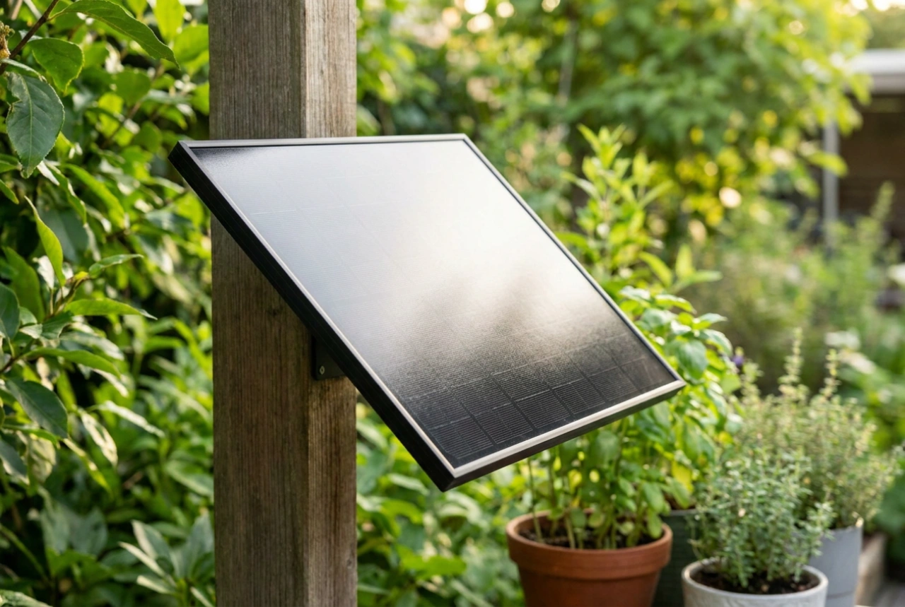 Überwachungskamera im Garten ohne Netzstrom betreiben