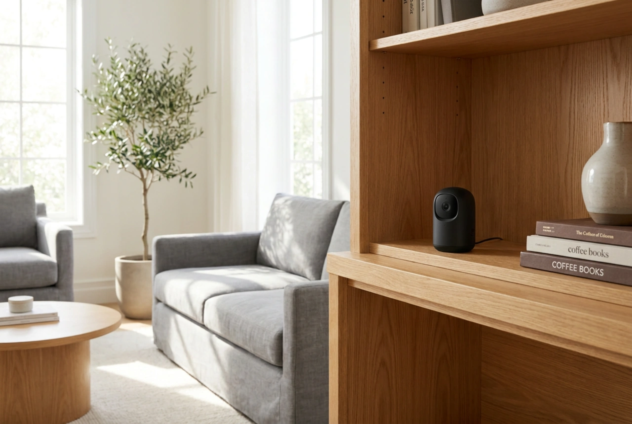 Wie Sie eine WLAN-Kamera in der Wohnung unauffällig und effektiv positionieren