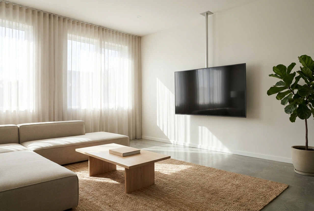 Wann sich eine Deckenhalterung für den Fernseher am besten eignet