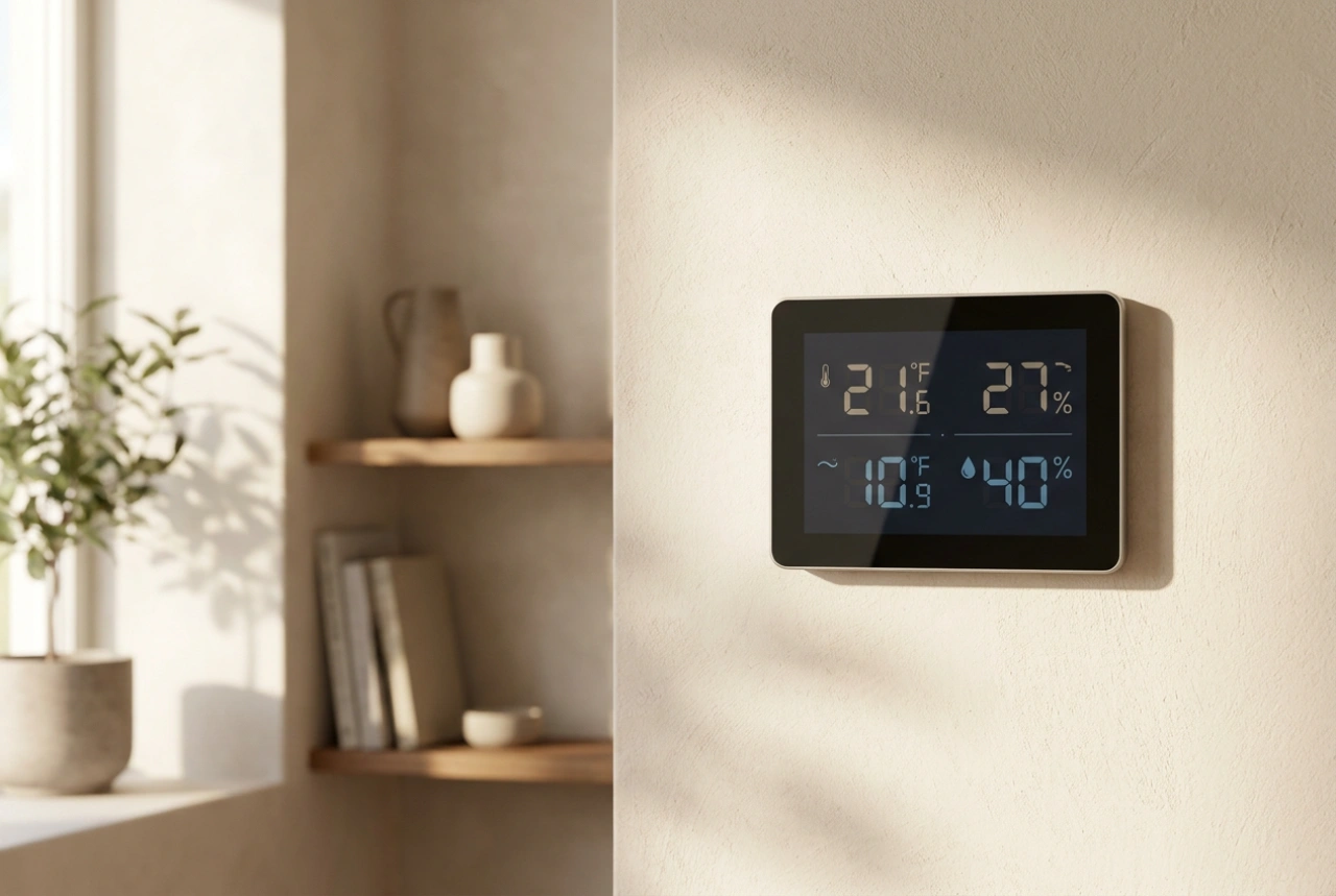 Wo man die Wetterstation in der Wohnung am besten an der Wand montiert