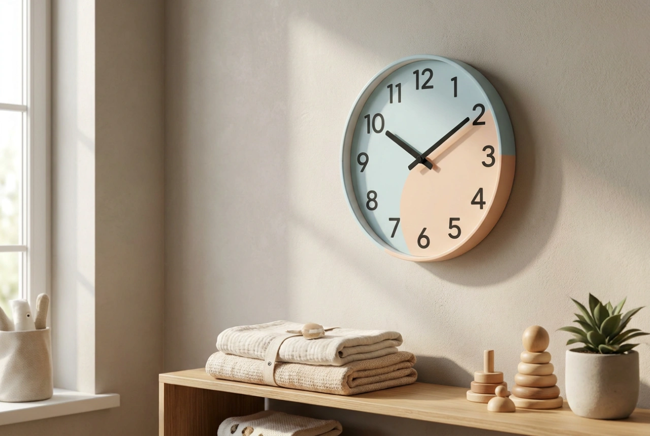Die perfekte Wanduhr zum Uhrzeitlernen: Worauf Sie bei Design und Mechanik achten sollten