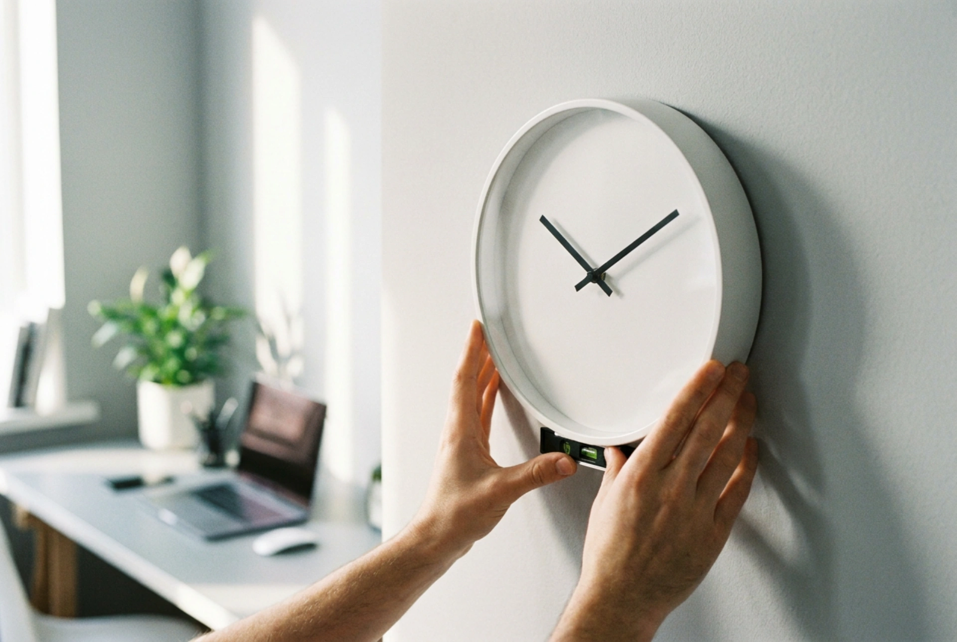 Wanduhr im Büro richtig aufhängen: So sichern Sie die optimale Lesbarkeit
