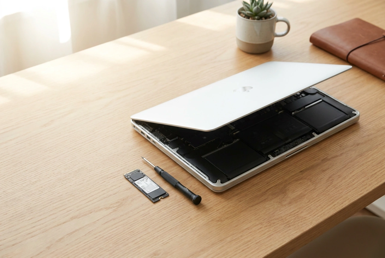 Was unterscheidet eine Laptop-Festplatte von einer SSD?