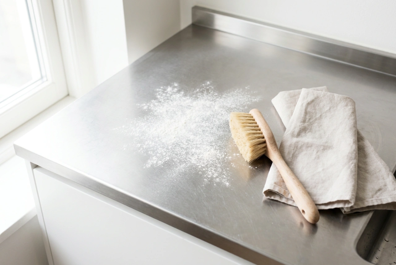 Mehlreste aus der Nudelmaschine entfernen: Die materialschonende Trockenreinigung