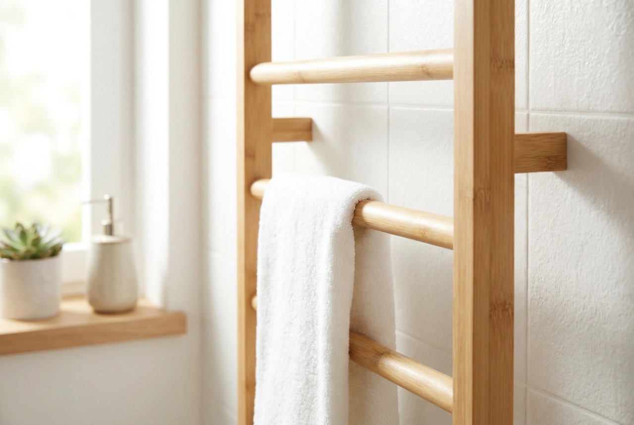 Bambus-Handtuchhalter: Pflege und Schutz des Naturmaterials im Badezimmer