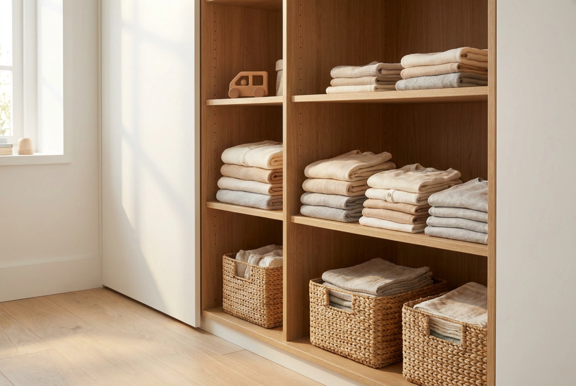 Kinderkleiderschrank strukturieren: So sind Kleider im Alltag sofort griffbereit