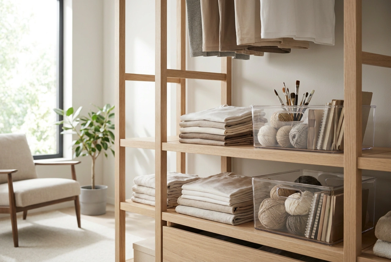 Jugendzimmerschrank planen: Systematische Aufteilung für Kleidung und Hobbys