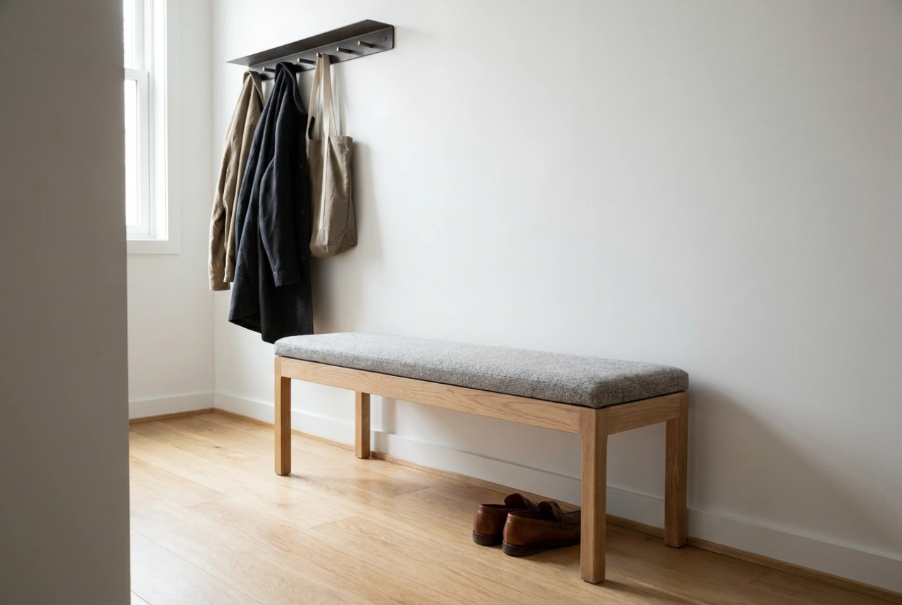 Die Flurgarderobe mit Sitzbank: Ergonomisches Schuheanziehen und optimale Raumplanung