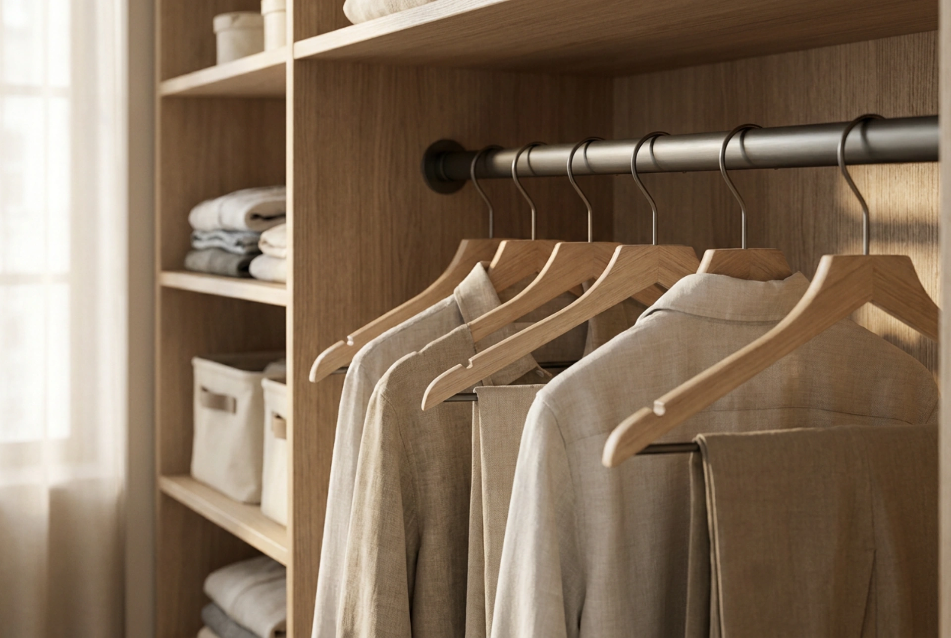 Kleiderstange im Schrank: Ergonomie und optimaler Zugriff