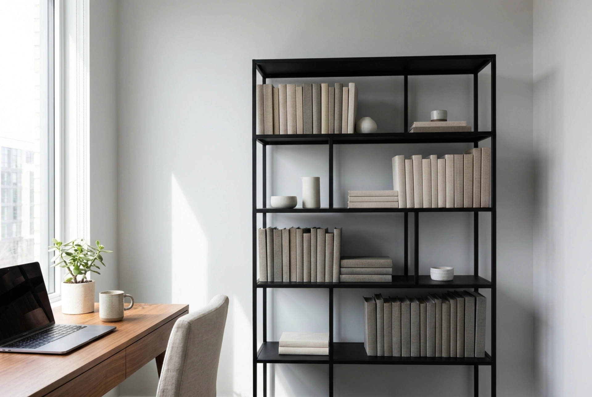 Metall-Bücherregale und die Methode für eine stabile Heimbibliothek