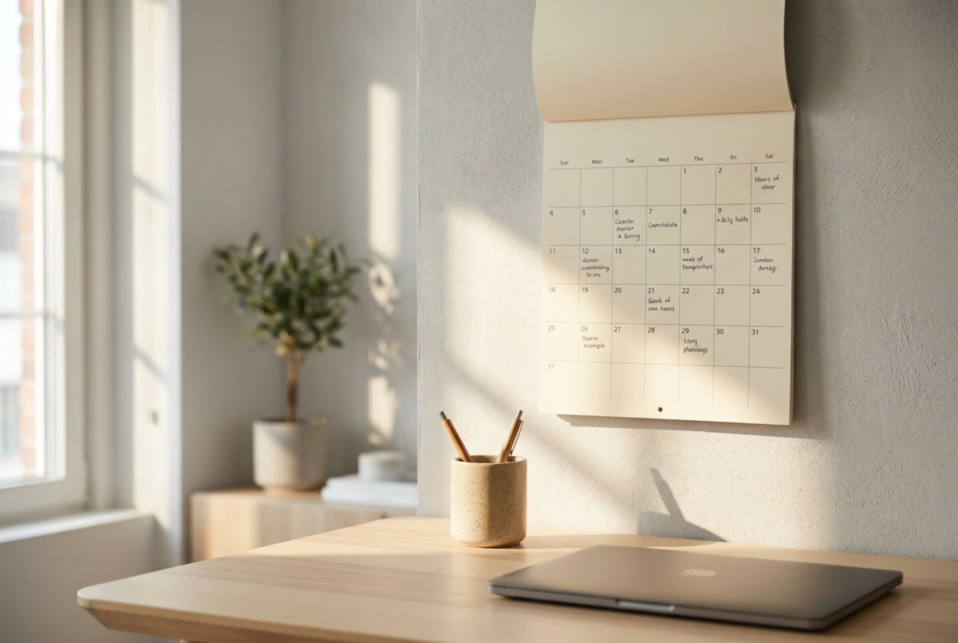 Wie Sie einen Dreimonatskalender zur optimalen Terminplanung nutzen
