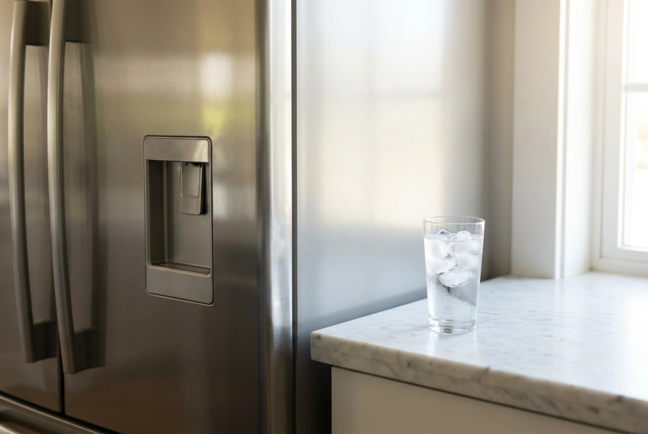 Wie Sie Ihren Kühlschrank mit Wasserspender und Eiswürfelbereiter richtig pflegen