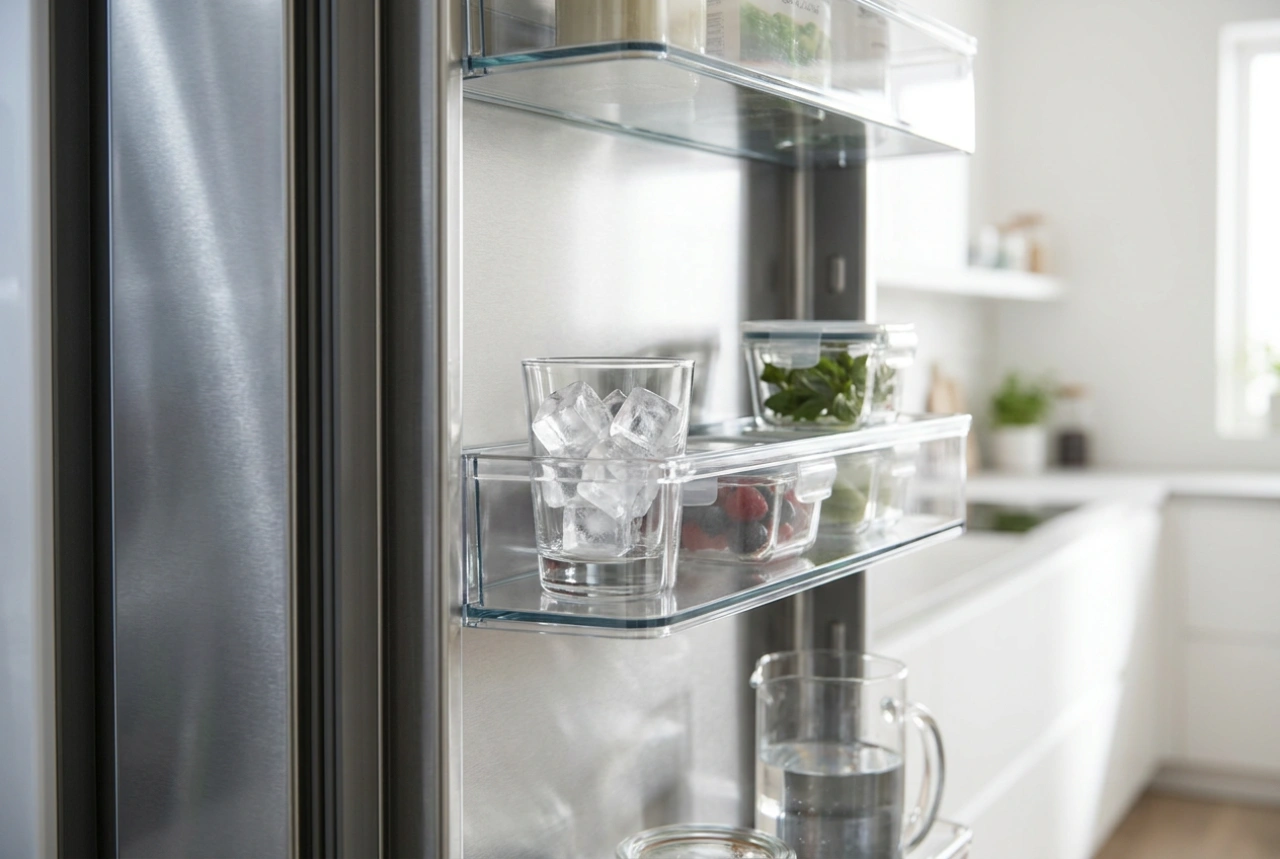 Pflege von Side-by-Side-Kühlschränken mit Eiswürfelbereiter